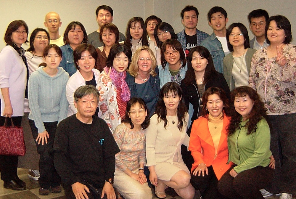 Penney at Intuition Training in Kurashiki, Japan