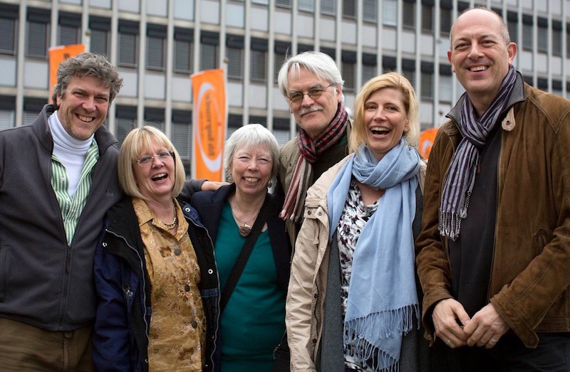 Penney with Jude & Tony Currivan, Christine & Peter Esdaile, and Freddy Silva in Oslo: Evolving Consciousness Conference